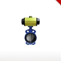 BUTTERFLY VALVES WITH PNEUMATIC ACTUATOR , CARTRIDGE TYPE