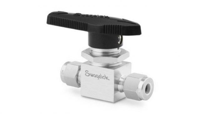 Swagelok Ball Valve, 1.4 Cv, 1/4 in. Swagelok Tube Fitting
